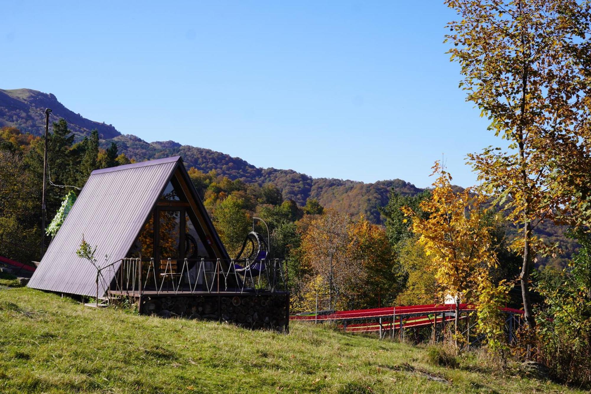 Glamping Wolf Mount Villa Margahovit Buitenkant foto